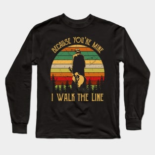 Johnny Cash Classic Chronicles Long Sleeve T-Shirt